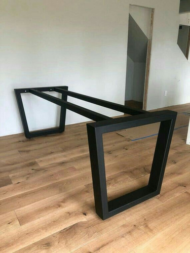 Patas Mesa Living Desarmable Hierro.