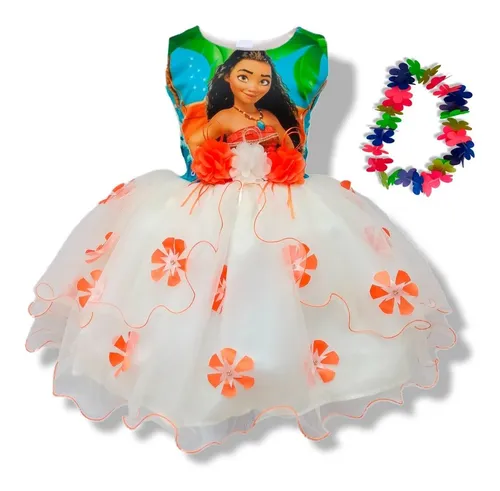 Vestido De Princesa Moana | sin intereses