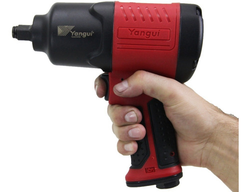 Chave De Impacto Pneumática 1/2'' + Calibrador E Manômetro