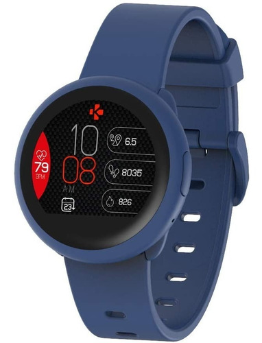 Smartwatch Mykronoz Zeround 3 Lite Ip67, Altavoz Y Microfono Color de la caja Azul marino Color de la correa Azul marino Color del bisel Azul marino