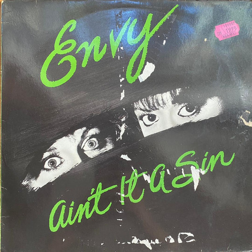 Disco Lp - Envy / Ain't It A Sin?. Album (1987)