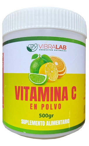 100% Vitamina C /polvo 500g Gluten Free 500 Dosis. Agronewen