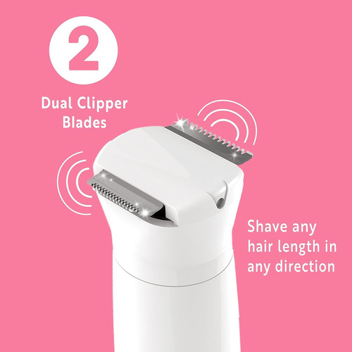 Recortadora De Bikini Electrica Clio Palmperfect, Apta Para