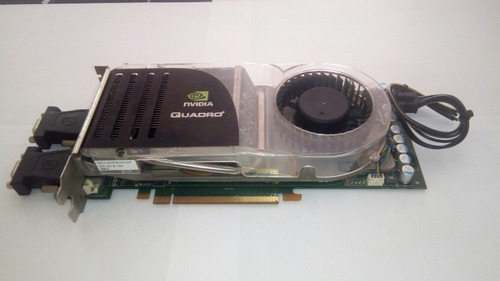 Imagen 4 de 10 de Tarjeta De Video Nvidia Quadro Pro Fx4600 Pci Dual Vga 768mb