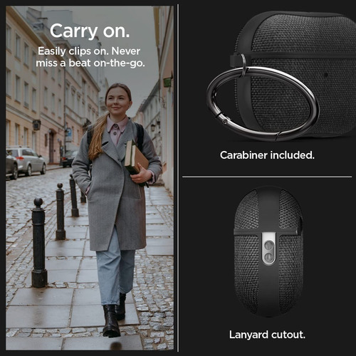 Imagen 9 de 10 de Case Spigen Urban Fit Para AirPods Pro 2da Gen 2022