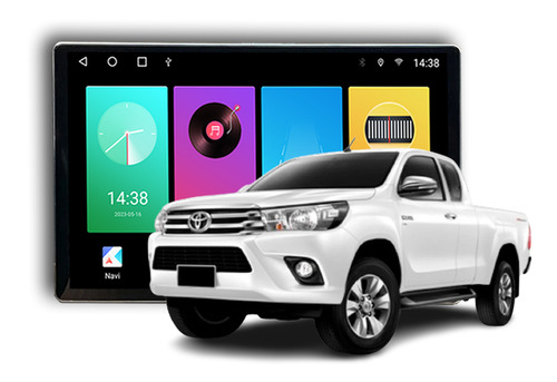 Multimídia Hilux 2010 2011 2012 2013 2014 2015 V2 Tesla 13