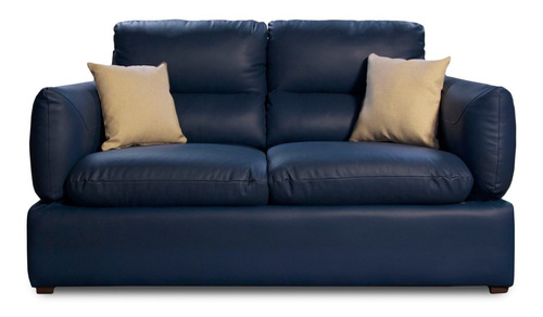 Love Seat De Piel Genuina Padua - Confortopiel