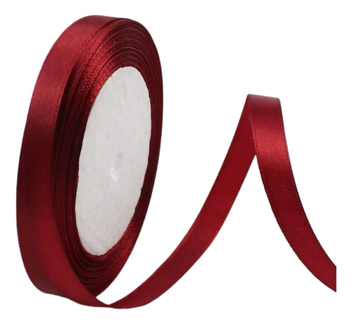 Rollo De Liston Satinado Para Manualidades 1cm 91 Metros