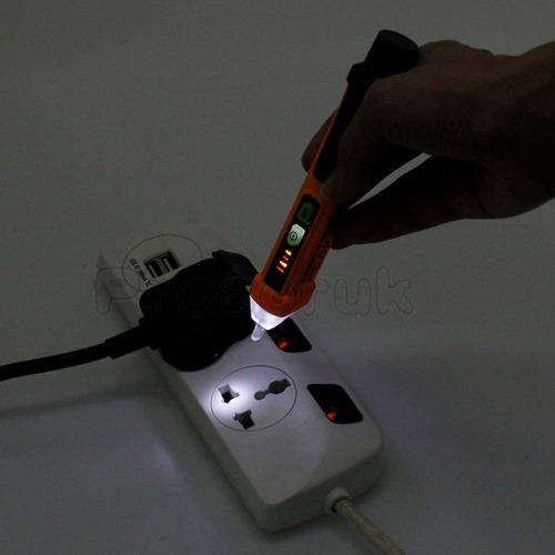Imagen 3 de 6 de Ca 12-1000v Non-contact Voltage Tester Detector Pluma Eléctr