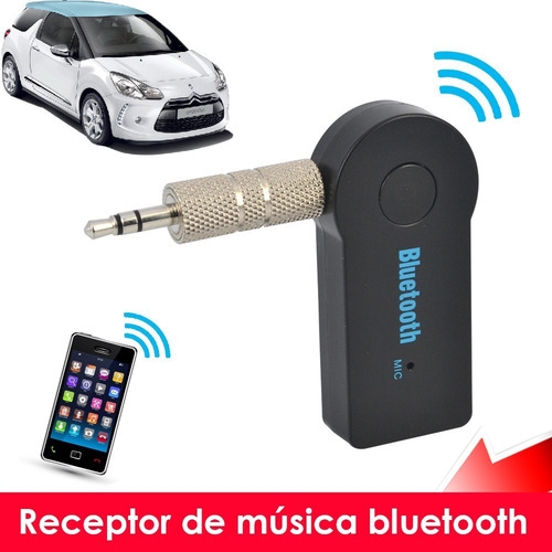 Imagen 8 de 9 de Adaptador De Audio 3.5mm A Bluetooth Autoestéreo Musica Call