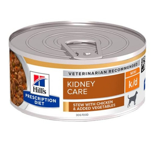 Hills K/d Kidney Care Mini Canino Lata 156g