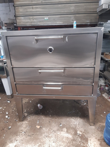 Imagen 2 de 3 de Horno En Acero Inoxidable Doble
