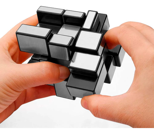 Paquete Cubos (3x3, Mirror, Megaminx Y Pyraminx) Base Negra