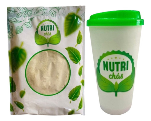 1x Mucuna Em Pó 500g - Legítimo 100% Natural + Copo