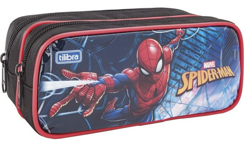 Imagem 1 de 2 de Estojo Duplo Grande Spider Man