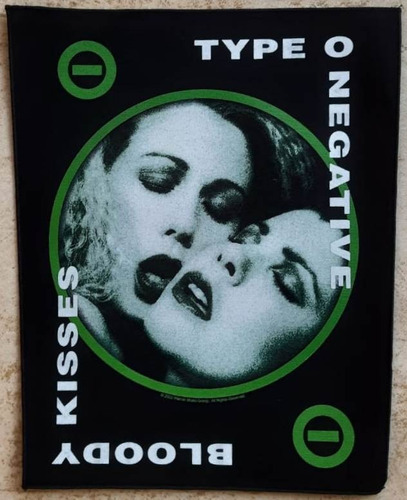 Back Patch Para Costas Type O Negative Bloody Kisses Oficial