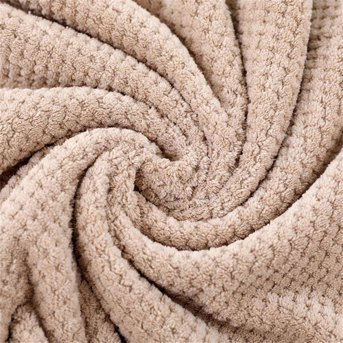 Toalla Suave Tipo Microfibra Estilo Panal Para Baño Unisex Rosa
