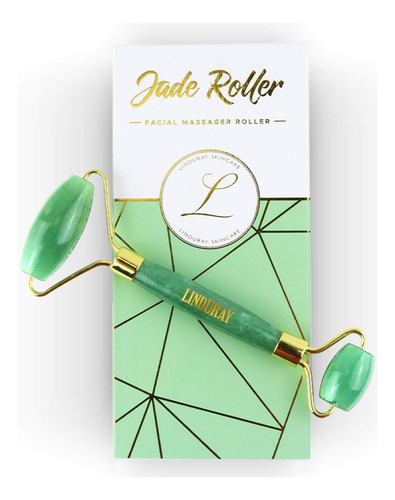 Rodillo De Jade Para Masajeador De Piel Facial De Belleza  P