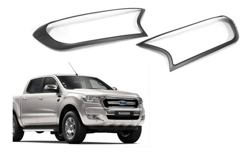 Biseles Opticos Delanteros Negro (par) Ford Ranger 2016-2019