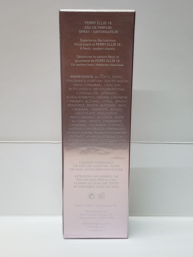 Imagen 2 de 4 de Perfume Perry Ellis 18 Dama Nuevo Garantizado Envio Gratis