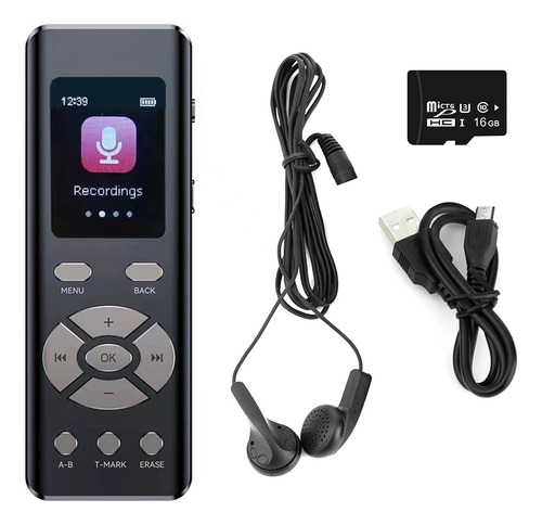 Gravador De Voz Mp3 Gravação Digital Estudantes Jornalistas