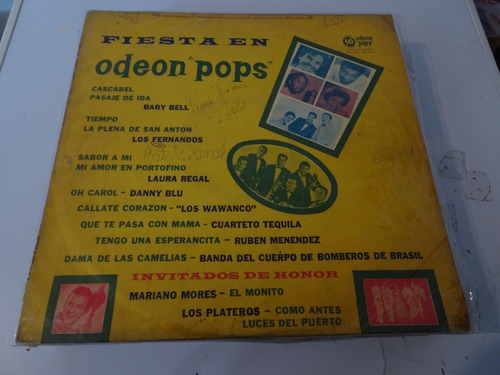 Baby Bell Los Plateros - Fiesta En Odeon Pop's - Vinilo