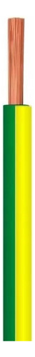 Cable Unipolar Flexible Argenplas 1mm X25mts Verde/amarillo Verde/amarillo