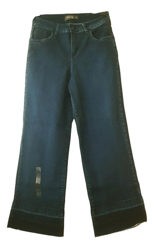 Blue Jeans,mujer, Wados Denim,al Tobillo, Bota 18, Talla 40.