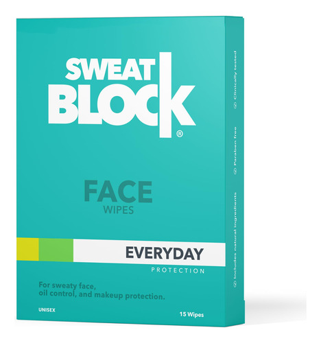 Sweatblock Toallitas Faciales Antitranspirantes Para Hombres