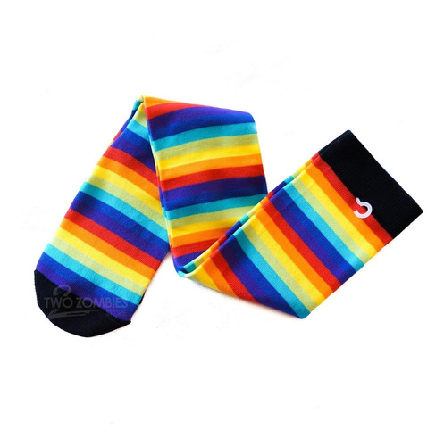 Medias Altas Bucaneras Rainbow Color Lgbt Gay Pride Orgullo