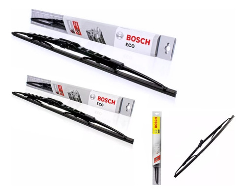 Kit 3 Escobillas Bosch Eco Chevrolet. Grand Vitara 1998/2010