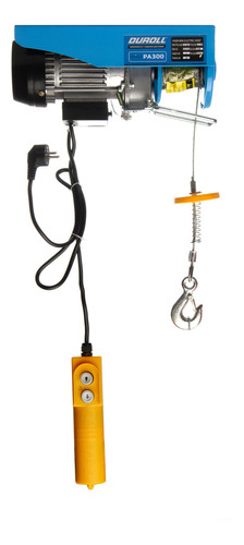 Aparejo Eléctrico 150 / 300kg Malacate 12mt Cable Acero