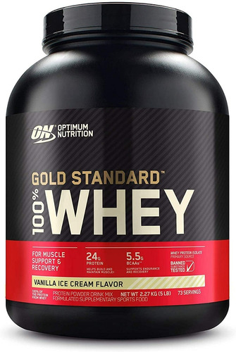 Proteina Gold Standard 100% Whey 5 Lb Optimun Nutrition 
