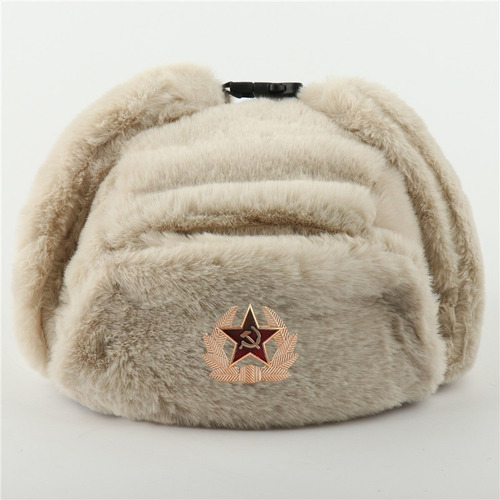 Gorra Rusa Shapka Ushanka (negra, Medic 60) A