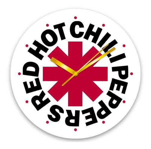 Reloj De Pared De Red Hot Chili Peppers