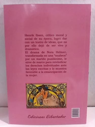 Casa De Muñecas - Henrik Ibsen - Ediciones Libertador