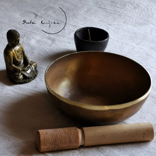 Imagen 6 de 7 de Set De Cuencos Tibetanos De 14+16+18 Cm - Buda Orfebre