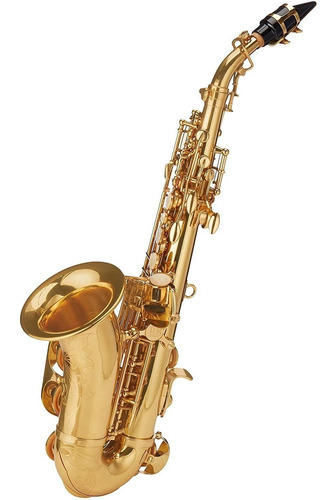 Roy Benson Sg-302 Sax Soprano Curvo Laqueado