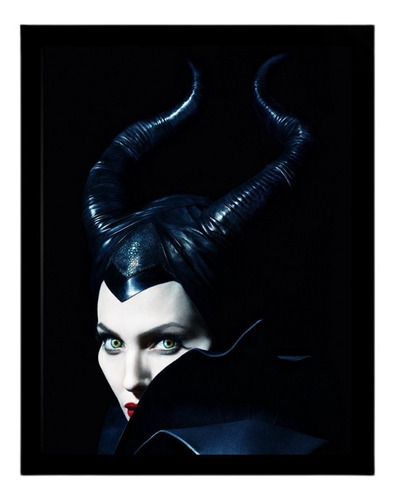 Quadro Decorativo Filme Malevola Angelina Jolie Maleficent