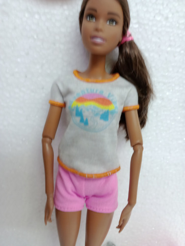 Barbie Viajera Senderismo Paseo Completa Sin Caja (Usado)
