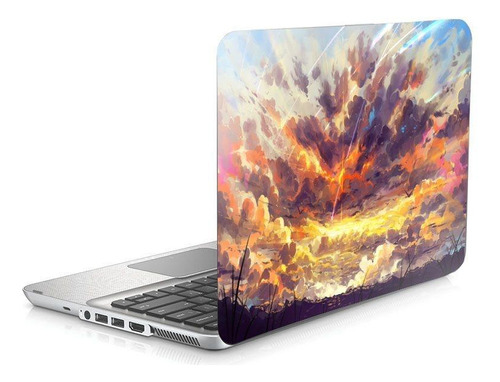 Skin Adesivo Protetor Notebook 14 Céu E Nuvens Cloud Sky D1