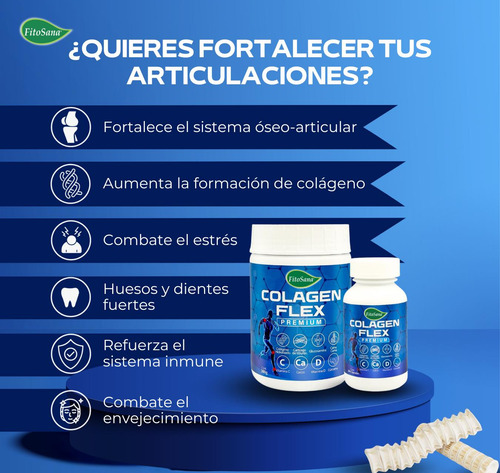 Colageno Flex Fitosana Soporte Articular 100 Capsulas