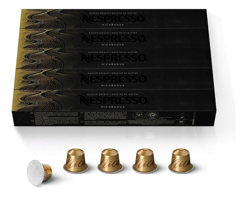 Nespresso Cpsulas Originalline, Nicaragua Master Origin, Caf