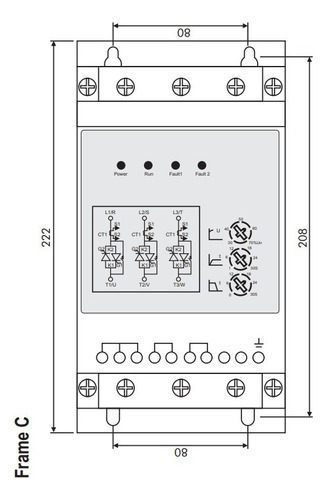 Soft Starter 30a 15cv/220v 20cv/380v Ps10-30-4t Metaltex