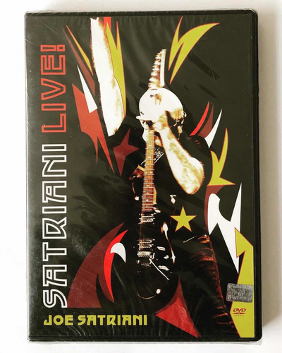 Joe Satriani - Satriani Live! (2dvd) Nuevo Y Sellado (2006)