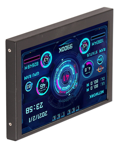 Monitor De Datos De Cpu Para Pc, Usb C Tipo C De 5 Pulgadas