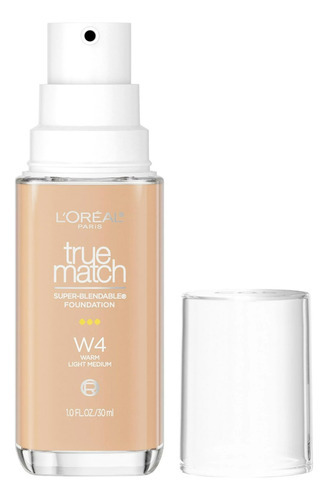 Base de maquillaje líquida L'Oréal True Match tono w4 - warm light medium - 30mL