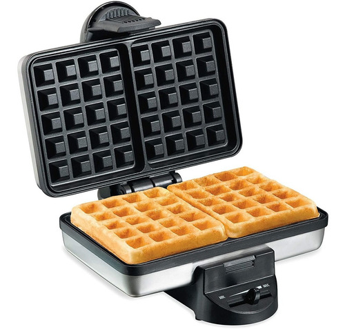 Hamilton Beach 26009 Waffle Iron - Gofrera Stainless Steel