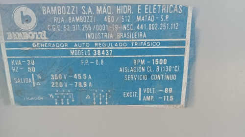 Imagen 4 de 10 de Grupo Electrógeno Perkins 4 A Gas 30kva