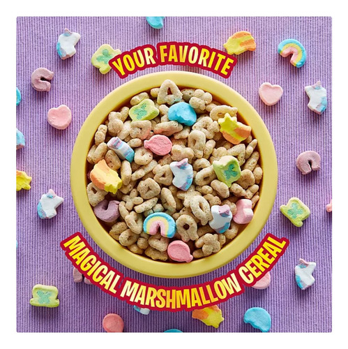 Cereal Importado Lucky Charms 2 Cajas D 652gr C/u (1.304 Kg)